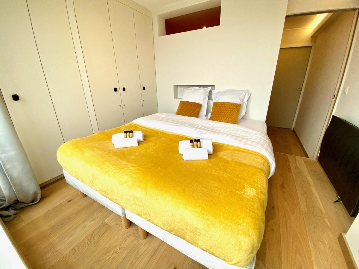 קורסיי-סור-מר Acamar, Appartement En Front De Mer Avec Parking Privee מראה חיצוני תמונה
